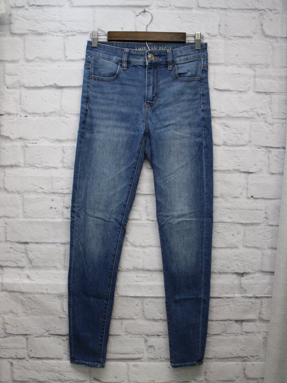 American Eagle Size 4 Next Level Stretch High Rise Jegging Skinny Leg Jeans